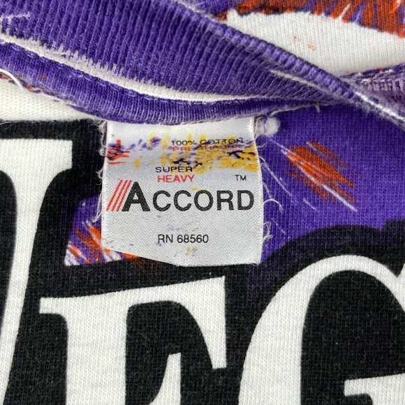 Vintage Las Vegas T Shirt Mens Large Tourist AOP Single Stitch USA Casino 90s - Picture 4 of 6